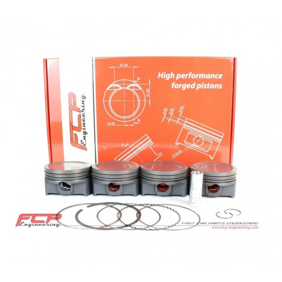 Opel 1.6 16V Turbo Z16LET FCP forged pistons 79mm CR 8.7
