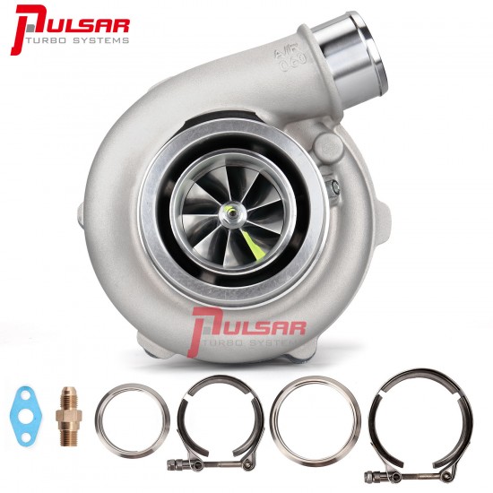 PULSAR GTX3076R GEN2 0.82 A/R Stainless Steel Dual V-Band Turbocharger